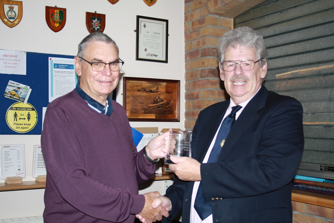  Marnhull RBL treasurer Brian Green Retires